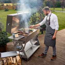 GrillSymbol kolgrill Chef XXL Silver