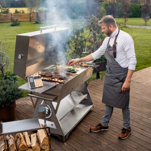 GrillSymbol kolgrill Chef XXL Silver