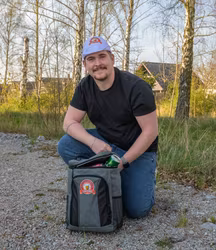 Kylryggsäck med logga