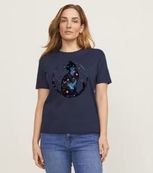 T-shirt  Dam - Katt