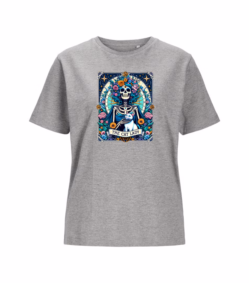 T-shirt  Dam - The Cat Lady