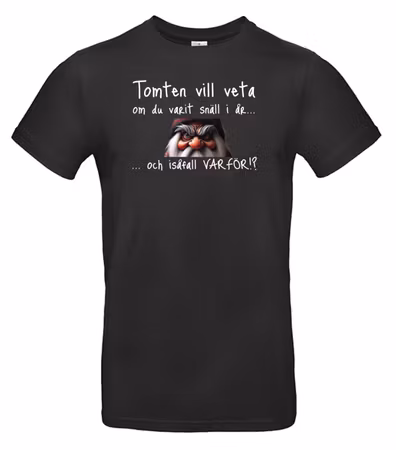 Tomten vill veta om du varit snäll...