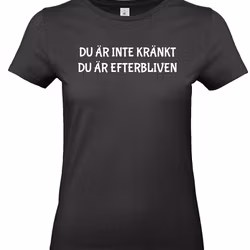 Du är inte kränkt...