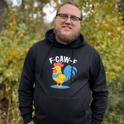 F-Caw-F Unisex Hood