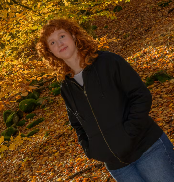 Unisex Zip Hood utan tryck