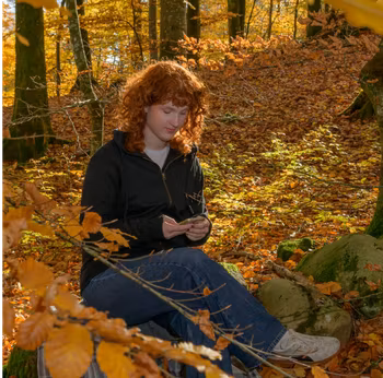 Unisex Zip Hood utan tryck