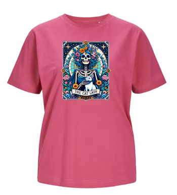 T-shirt  Dam - The Cat Lady