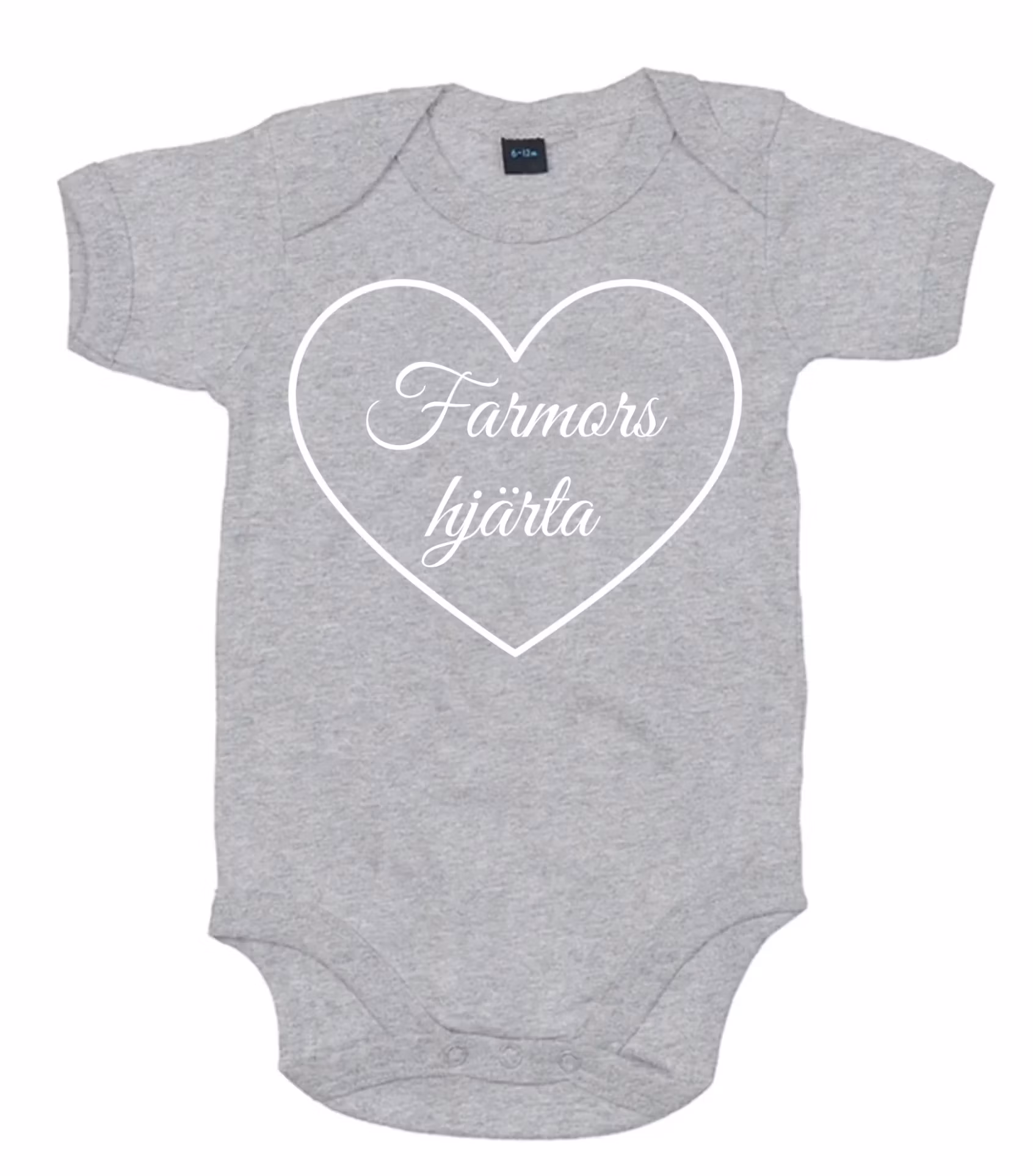 Farmors Hjärta Kortärmad Body