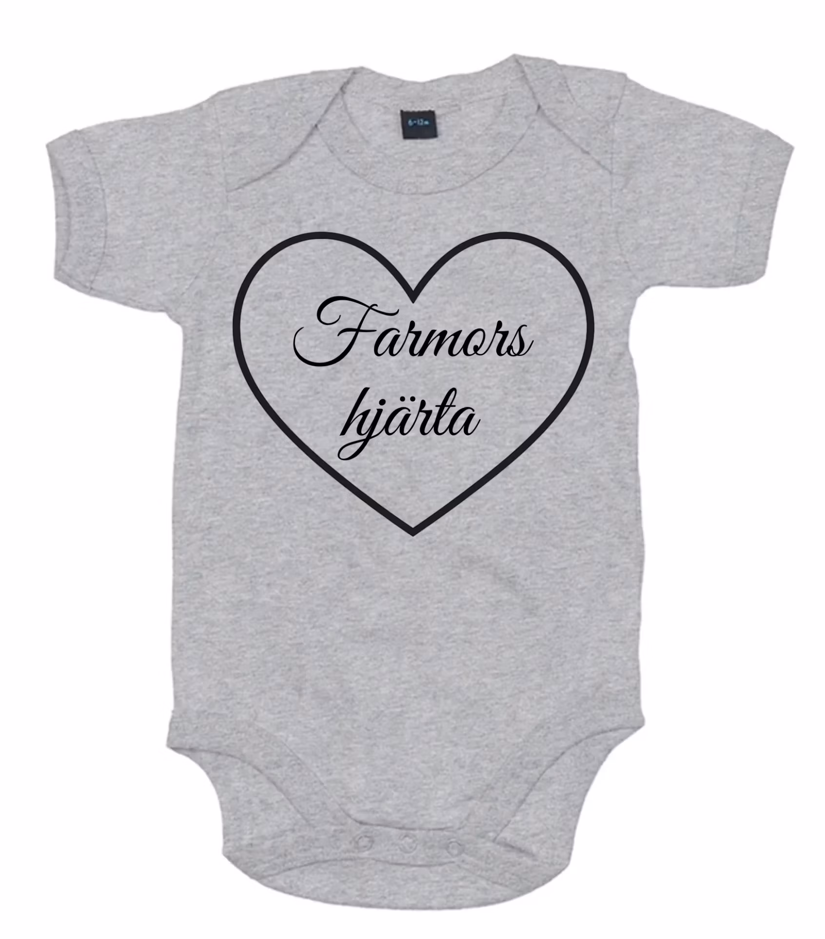 Farmors Hjärta Kortärmad Body