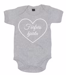 Farfars Hjärta Kortärmad Body