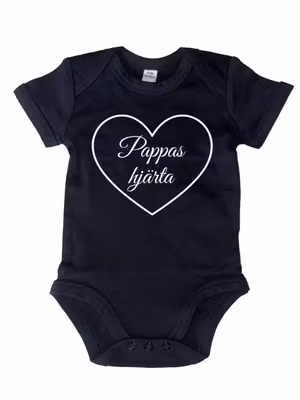 Pappas Hjärta Kortärmad Body