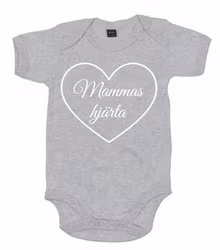 Mammas Hjärta Kortärmad Body