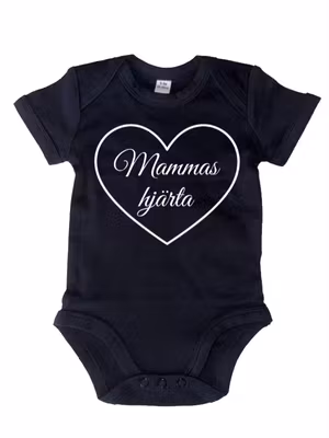 Mammas Hjärta Kortärmad Body