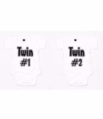 Kortärmad Body Twin 1 & 2