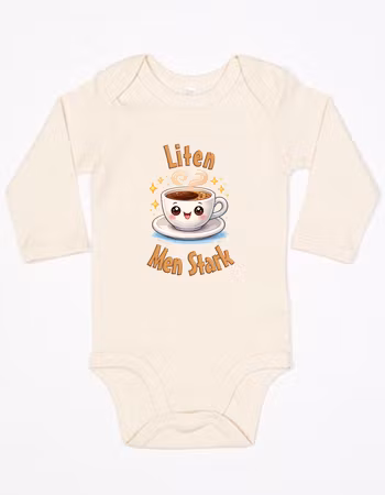 Liten Men Stark Långärmad Body