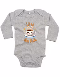 Liten Men Stark Långärmad Body