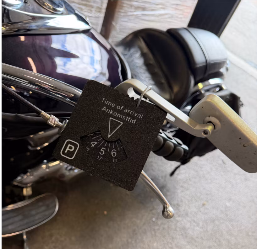 P-skiva till Motorcykel