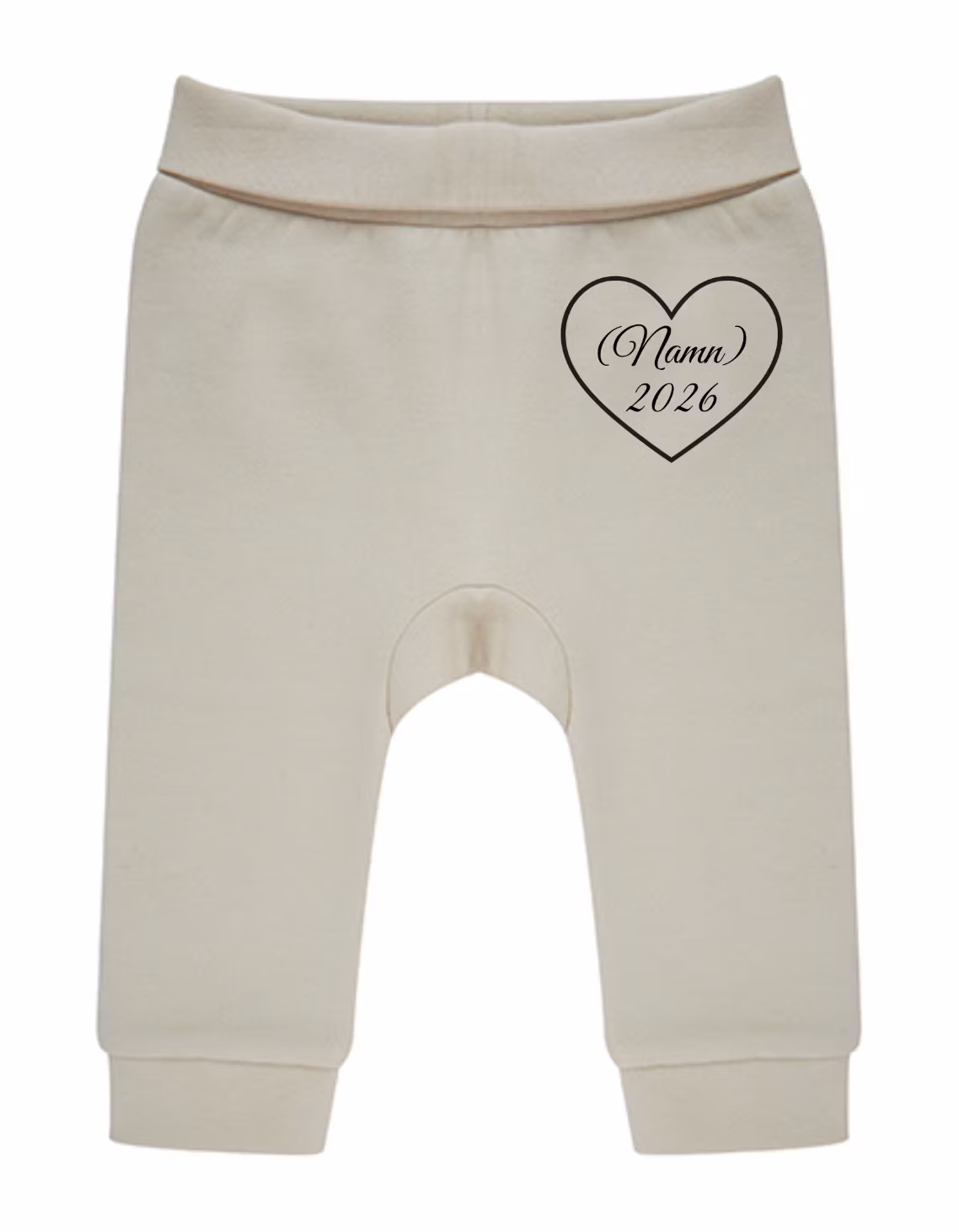 Mjukisbyxor med valfritt namn och år
