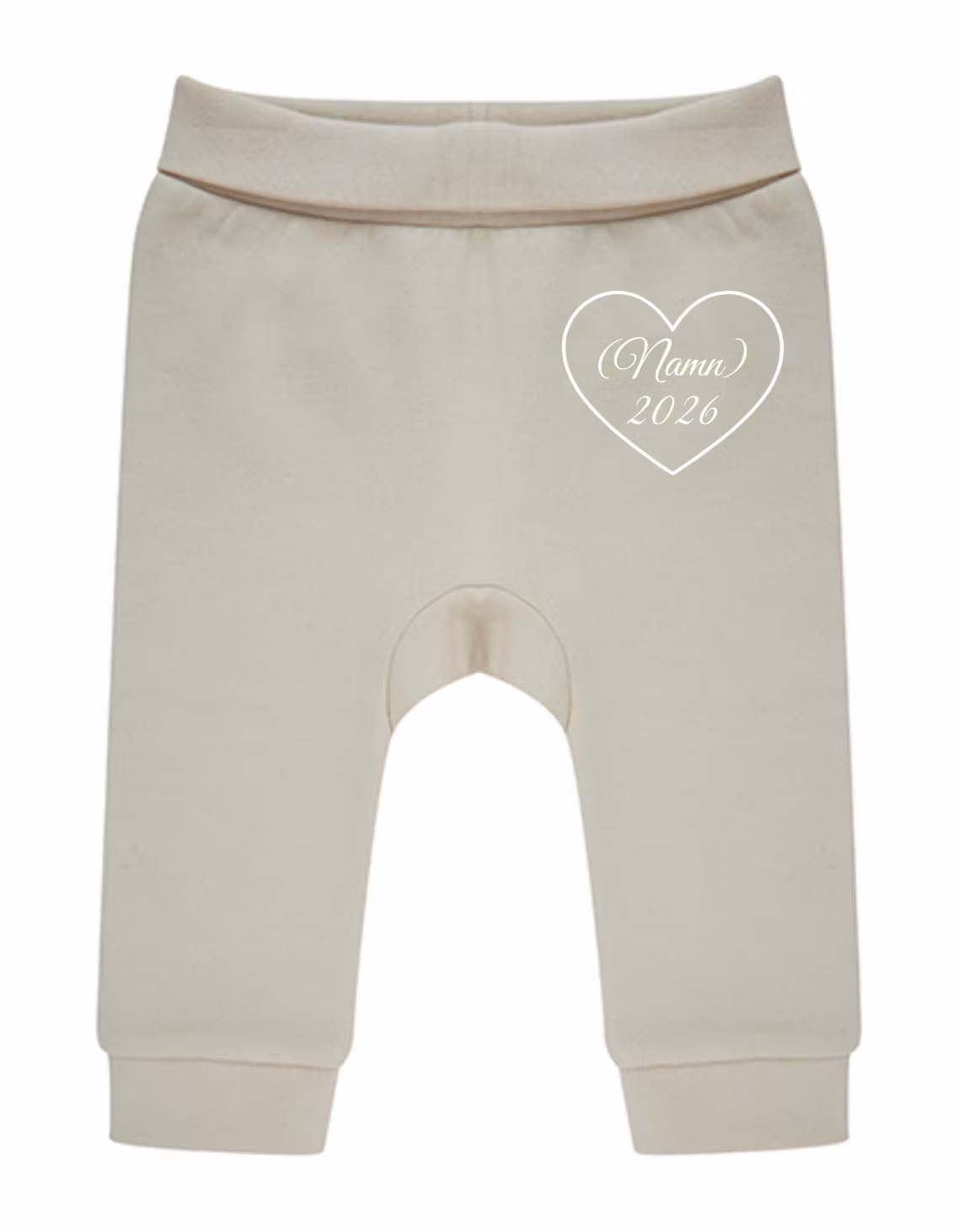 Mjukisbyxor med valfritt namn och år
