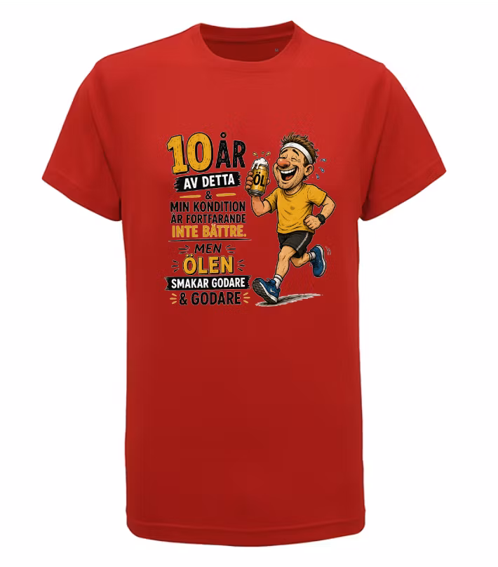 TriDri® Performance T-shirt – 10 År Jubileumsedition