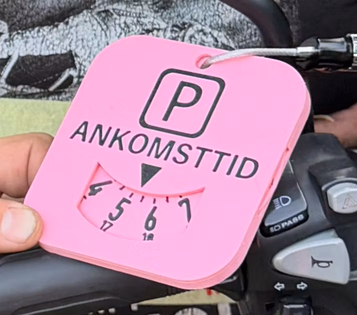 P-skiva till Motorcykel / Moped