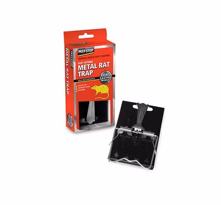 1 st råttfälla i metall /Easy Setting Metal Rat Trap PSESRT