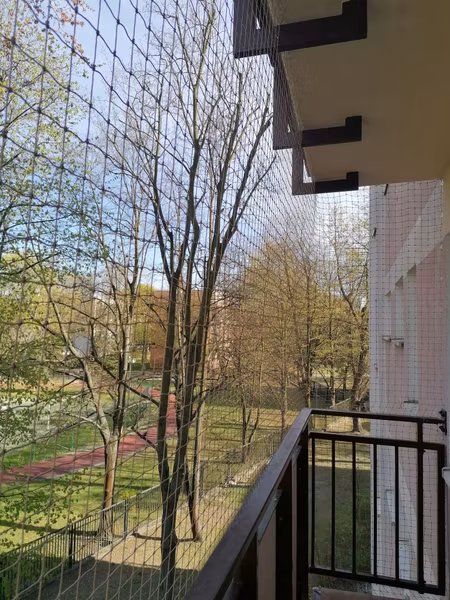 BALKONG NÄTSATS 6 m x 2 m 50 mm.