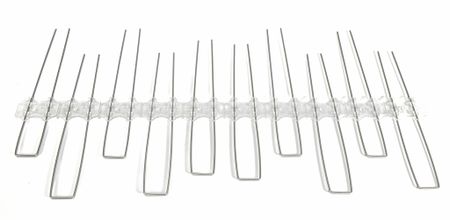 Fågelpiggar till solceller 30 meter, 21 cm höga