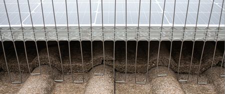 Fågelpiggar till solceller 30 meter, 21 cm höga