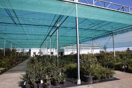 Skuggnät 2 x25m, UV, grön 55g/m² Fraktfritt