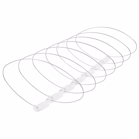 Anti duvspiralen 17 cm. 1 meter som skyddar plana ytor från duvor