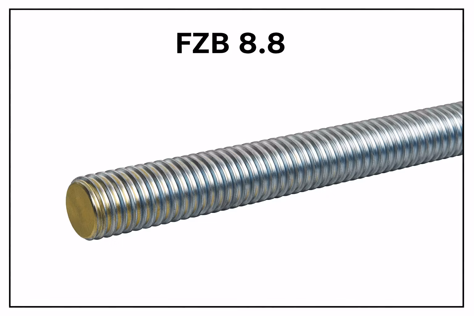 Gängstång 8.8 FZB - Materialexperten