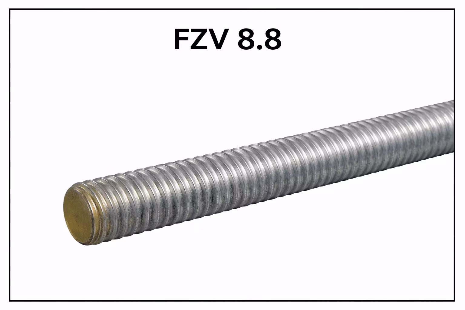 Gängstång 8.8 FZV - Materialexperten