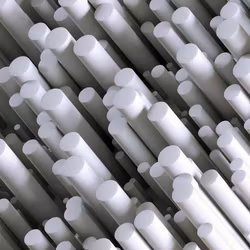 POM 80mm Vit acetalplast