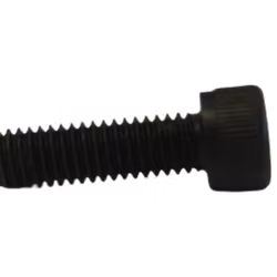 M2 Insexskruv svart obehandlad 12.9 DIN 912 / ISO 4762