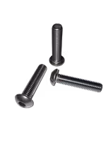 M12 Kullrig insexskruv rostfri A4 ISO 7380