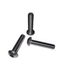 M12 Kullrig insexskruv rostfri A4 ISO 7380