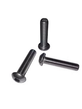 M12 Kullrig insexskruv rostfri A4 ISO 7380