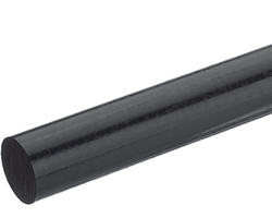POM 40mm Svart acetalplast
