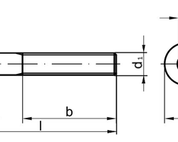 M5 FörsÀnkt insexskruv elförzinkad FZB ISO 10642 / DIN 7991