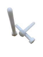 Plastskruv M6 DIN 933 Helgängad Sexkant