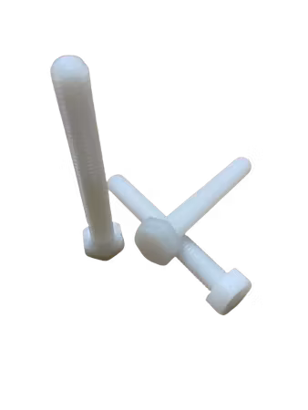 Plastskruv M6 DIN 933 Helgängad Sexkant