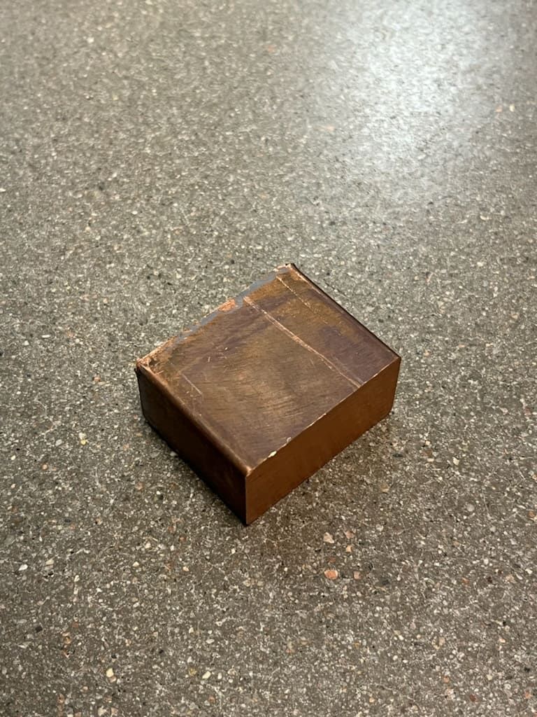 Koppar plattstång 40x20