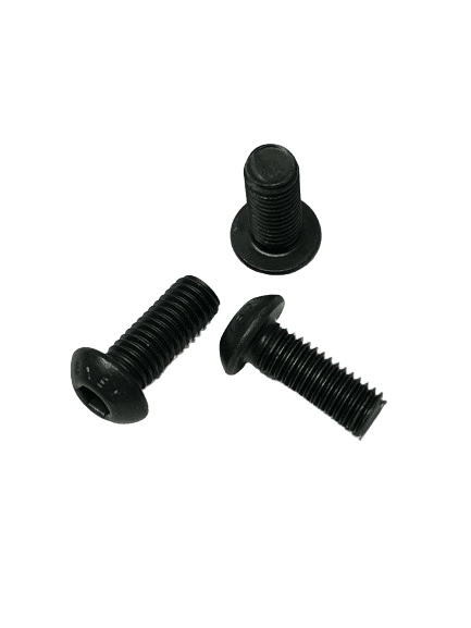 ISO 7380 Kullrig Obehandlad Skruv M6
