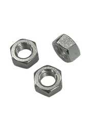 Aluminium mutter DIN 934