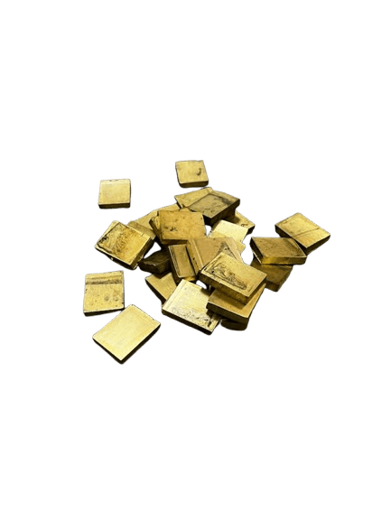 Mässing 33 x 25 x 6mm