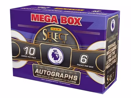 2023/24 Panini Select Premier League EPL Soccer Mega Box (Red Ice Prizms)