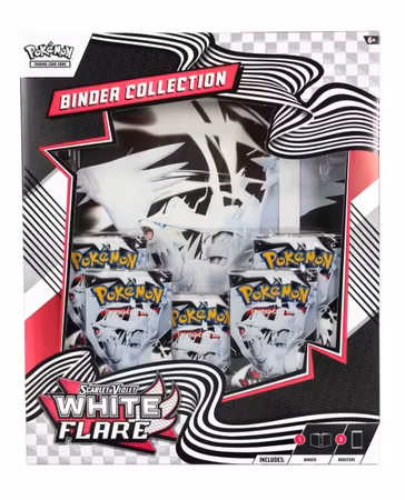 Pokémon Scarlet & Violet: White Flare Binder Collection Box