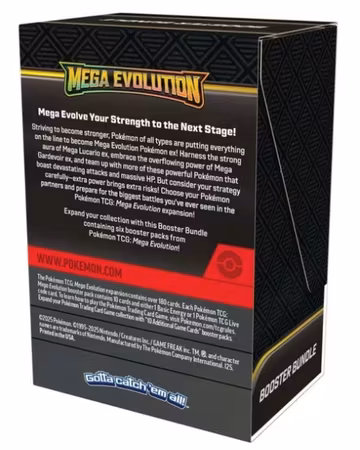 Pokémon Mega Evolution Booster Bundle