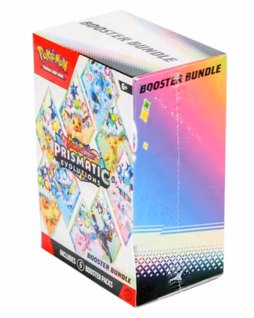 Pokemon Scarlet & Violet : Prismatic Evolutions Booster Bundle (6-pack)